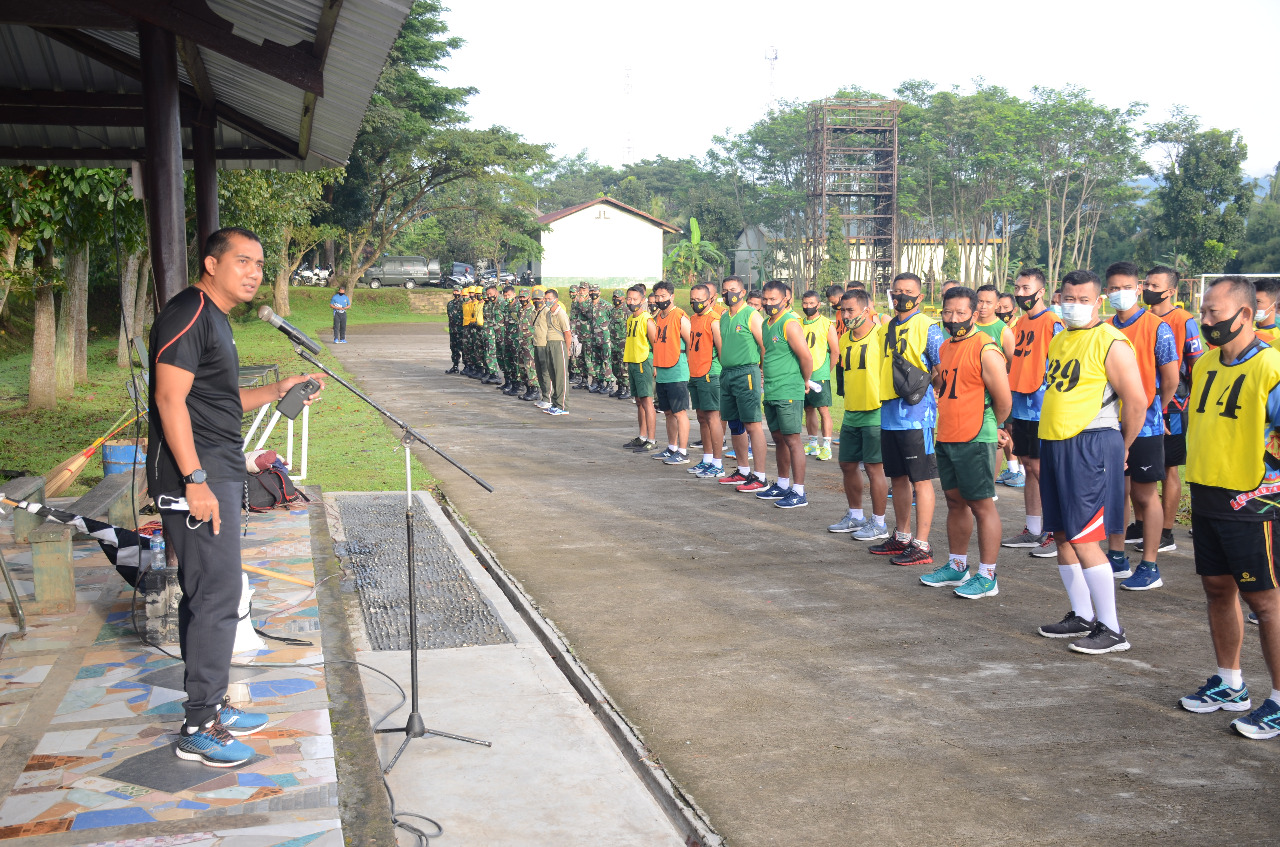 Semangati Anggota, Kasrem 073/Makutarama Pantau Langsung Garjas UKP 1-10-2021